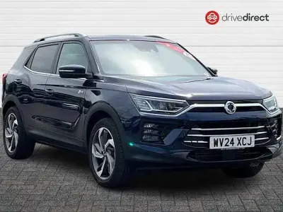 Used KGM Korando 163 HP (119 kW) 2024 Blue SUV