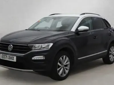 Used VW T-Roc Design 150 HP (110 kW) 2021 Black SUV