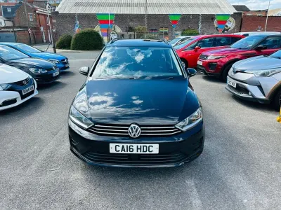 Used VW Golf Sportsvan SE 110 HP (80 kW) 2016 Black MPV