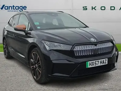 Used Skoda Enyaq iV SportLine 150 kW (204 HP) 2021 Black magic pearl effect SUV