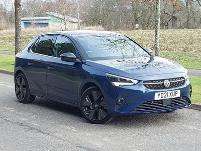 Used Vauxhall Corsa-e Elite 100 kW (136 HP) 2021 Blue Hatchback