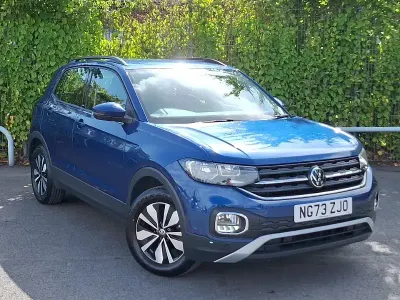 Used VW T-Cross Move 95 HP (69 kW) 2024 Blue SUV