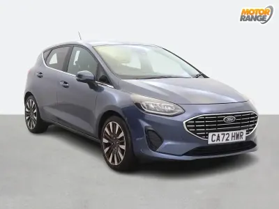 Used Ford Fiesta Titanium X 100 HP (73 kW) 2023 Blue Hatchback