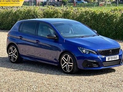 Blue Used 2019 Peugeot 308 GT-line Hatchback | £5,999 (Fair price)