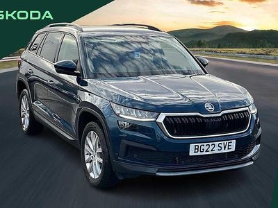 Blue Used 2022 Skoda Kodiaq SE SUV | £23,845