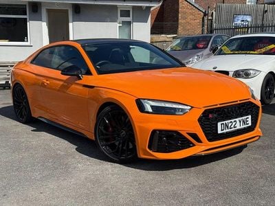 Used Audi RS5 Black Edition 450 HP (330 kW) 2022 Orange Coupe