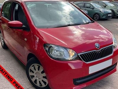 Used Skoda Citigo SE 60 HP (44 kW) 2014 Red Hatchback