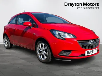 Used Vauxhall Corsa 75 HP (55 kW) 2019 Red Hatchback
