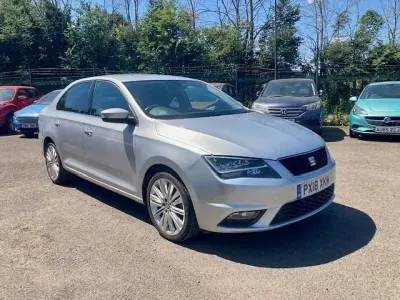 Used Seat Toledo XCELLENCE 110 HP (80 kW) 2018 Silver Hatchback