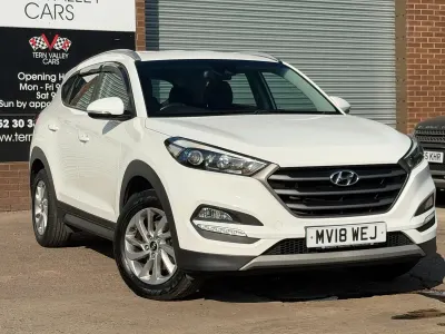 Used Hyundai Tucson SE 177 HP (130 kW) 2018 White SUV