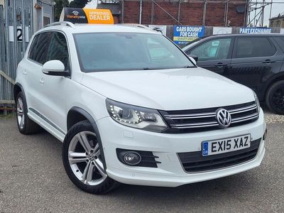 Used VW Tiguan R-line 177 HP (130 kW) 2015 White SUV