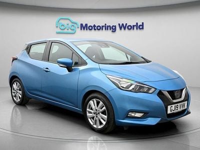 Used Nissan Micra Acenta Limited Edition 70 HP (51 kW) 2019 Blue Hatchback