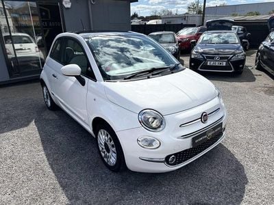 Used Fiat 500 Lounge 69 HP (50 kW) 2016 White Hatchback
