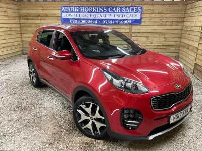 Used Kia Sportage GT-Line 174 HP (127 kW) 2017 Red SUV