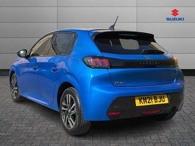 Used Peugeot 208 Allure 101 HP (74 kW) 2021 Blue Hatchback