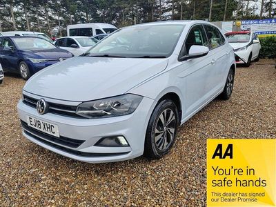 Used VW Polo SE 95 HP (69 kW) 2018 Silver Hatchback