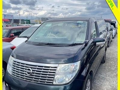 Used Nissan Elgrand 2007 Black MPV
