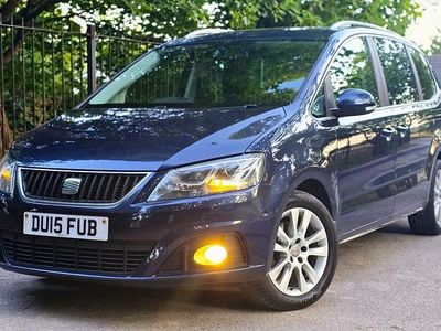 Used Seat Alhambra SE 177 HP (130 kW) 2015 Blue MPV