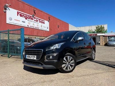 Begagnad Peugeot 3008 Active 2016 Svart Halvkombi