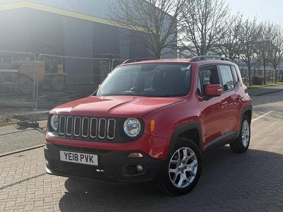 Used Jeep Renegade Longitude 110 HP (80 kW) 2018 Red SUV