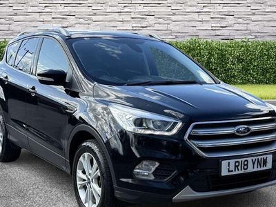 Used Ford Kuga Titanium 120 HP (88 kW) 2018 Black SUV
