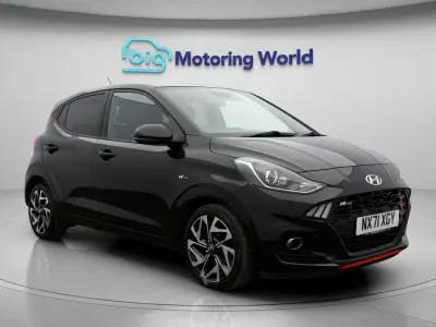 Used Hyundai i10 N Line 100 HP (73 kW) 2021 Black Hatchback