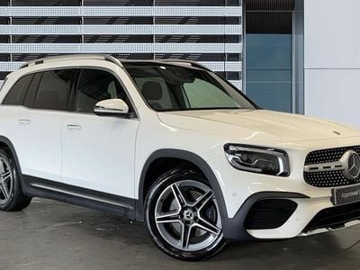 Begagnad Mercedes GLB220 AMG line 190 HK (139 kW) 2021 Vit SUV
