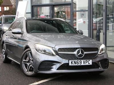 Grey Used 2019 Mercedes C300 AMG Line Premium Plus Estate | £20,335 (A bit pricey)
