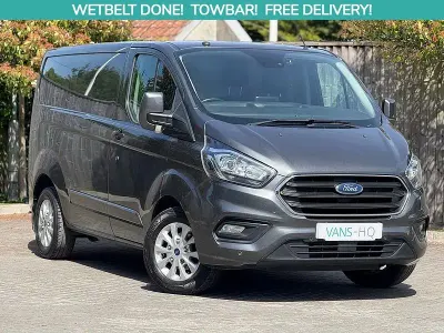 Used Ford Transit Custom Limited 130 HP (95 kW) 2018 Grey Van