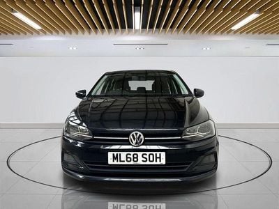 Usado VW Polo SE 95 HP (69 kW) 2018 Preto Citadino