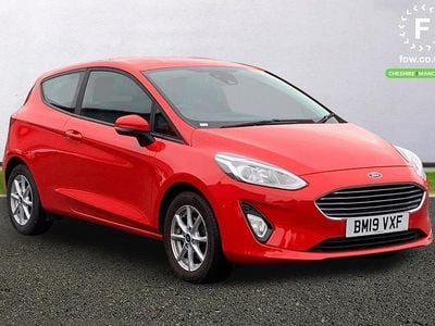 Used Ford Fiesta Zetec 86 HP (63 kW) 2019 Red Hatchback