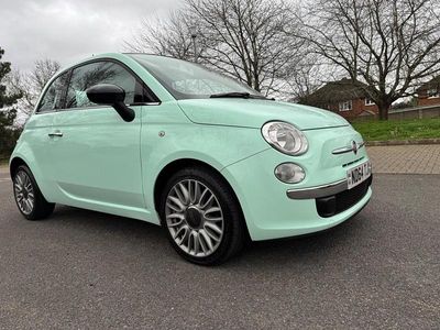 Used Fiat 500 69 HP (50 kW) 2014 Green Hatchback