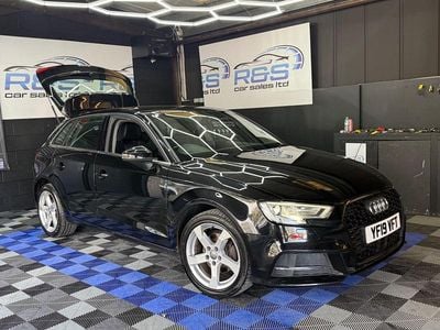 Used Audi A3 Sport 116 HP (85 kW) 2019 Black Sedan