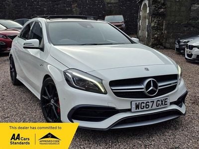 Used Mercedes A45 AMG Premium 381 HP (280 kW) 2017 White Hatchback