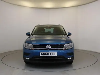 Used VW Tiguan SE 123 HP (90 kW) 2018 Blue SUV