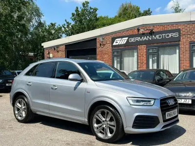 Used Audi Q3 S-line plus 184 HP (135 kW) 2016 Silver SUV