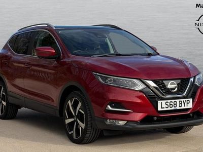 Used Nissan Qashqai Tekna 115 HP (84 kW) 2018 Red SUV