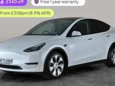 Used Tesla Model Y Long Range AWD 378 kW (514 HP) 2022 White SUV
