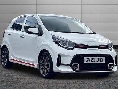 Used Kia Picanto GT-Line S 99 HP (72 kW) 2023 White Hatchback