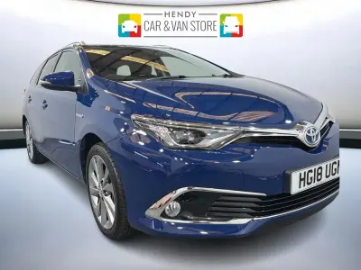 Used Toyota Auris Hybrid 2018 Blue Estate