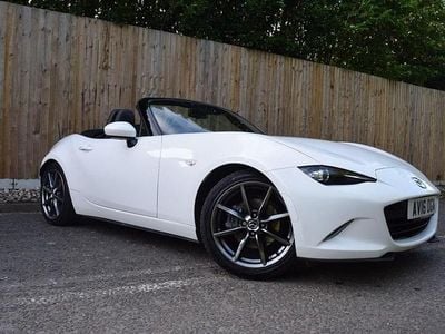 White Used 2016 Mazda MX5 Inclusive Cabriolet | £8,995 (Fair price)