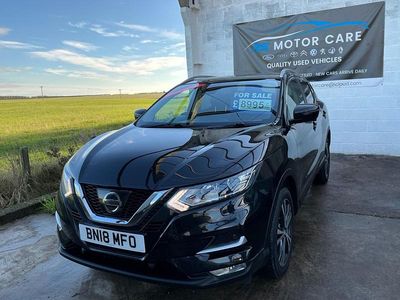 Black Used 2018 Nissan Qashqai N-Connecta SUV | £8,495 (Fair price)