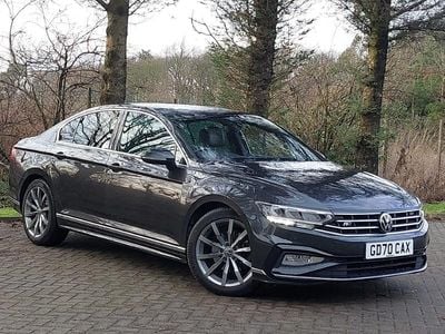 Grey Used 2020 VW Passat R-line Sedan | £15,998 (A bit pricey)