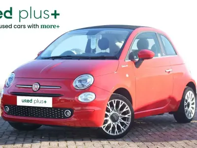 Used Fiat 500 Dolcevita 70 HP (51 kW) 2022 Red Cabriolet