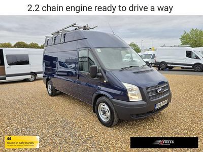 Blue Used 2013 Ford Transit Van | £6,595 (Fair price)