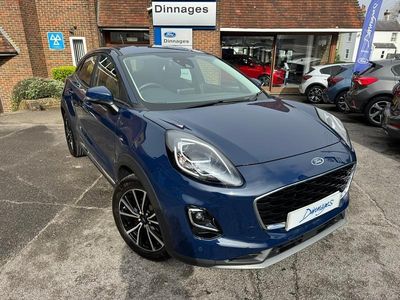 Used Ford Puma ST-Line 125 HP (91 kW) 2023 Blue SUV