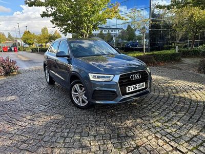 Used Audi Q3 S-Line 150 HP (110 kW) 2016 Blue SUV