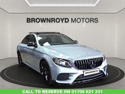 Used Mercedes E220 AMG line 194 HP (142 kW) 2017 Silver Sedan