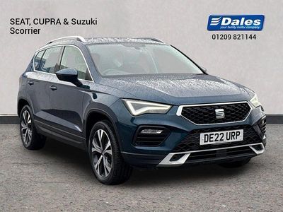 Used Seat Ateca 4Drive 150 HP (110 kW) 2022 Blue SUV