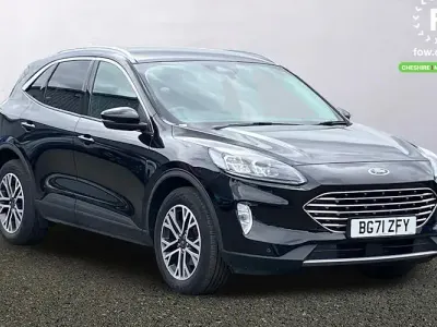 Used Ford Kuga Titanium 150 HP (110 kW) 2021 Black SUV